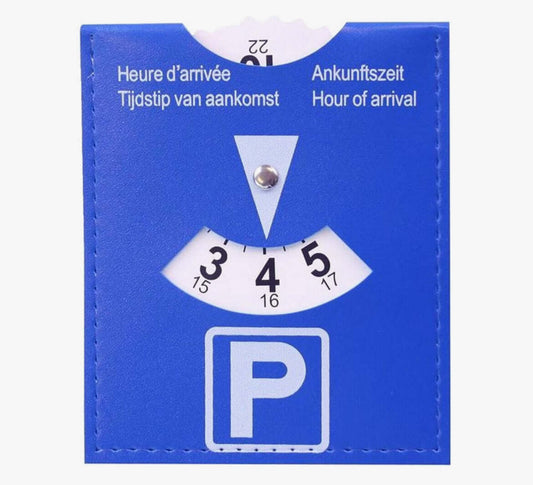 Parkeerschijf | Parkeerkaart - Blauwe zone